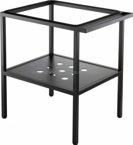 DEANTE Konsola łazienkowa stojąca - 56.5x50 cm - nero - CST_X50A - packshot