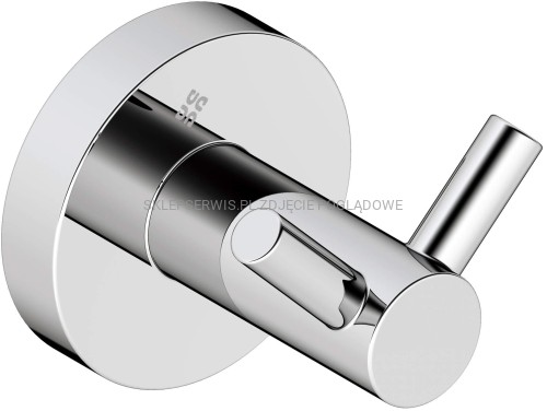 DEANTE Jasmin Haczyk podwójny - chrom - ADJ_0121 - packshot