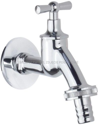 DEANTE Zawór czerpalny z adapterem - 1/2" - chrom - VFA_152M - packshot