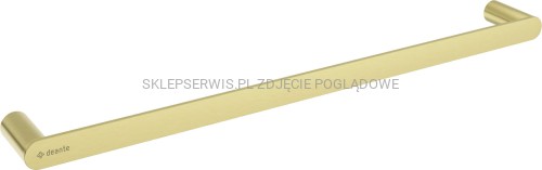 DEANTE Round Wieszak ścienny na ręcznik - 60 cm - złoto szczotkowane - ADR_R621 - packshot
