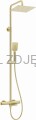 DEANTE Deszczownica z baterią wannową termostatyczną - złoto szczotkowane - NAC_R1HT - additionalPackshot