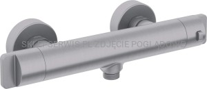 DEANTE Bateria prysznicowa termostatyczna - stal szczotkowana - BCH_F4BT