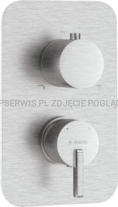 DEANTE Silia Element zewnętrzny do BOXa mieszaczowego - stal szczotkowana - BXY_FQSM