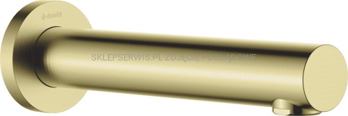 DEANTE Cascada Wylewka wannowa - 200 mm - złoto szczotkowane - NAC_R81K - packshot