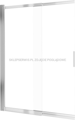 DEANTE Prizma Parawan nawannowy 100x140 cm - chrom - KTJ_073R - packshot