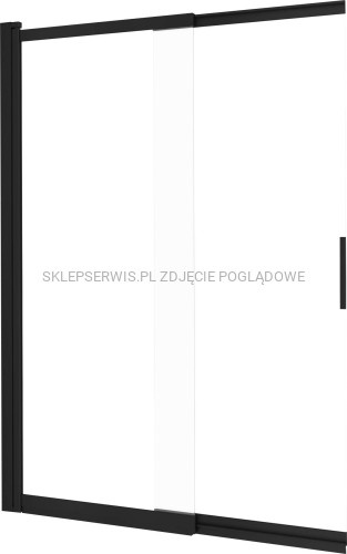 DEANTE Prizma Parawan nawannowy 100x140 cm - nero - KTJ_N73R - packshot