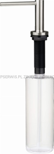 DEANTE Aster Dozownik płynu do mycia naczyń - stal szczotkowana - ZZZ_F0DD - packshot