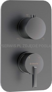 DEANTE Silia Element zewnętrzny do BOXa mieszaczowego - titanium - BXY_DQSM