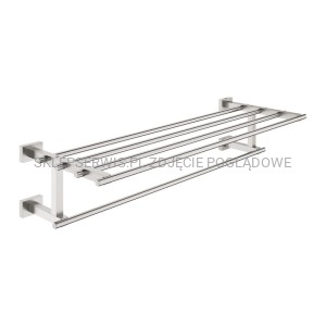 ESSENTIALS CUBE PÓŁKA Z WIESZAKIEM NA RĘCZNIKI 40512DC1