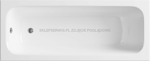 DEANTE Prizma Wanna akrylowa do zabudowy - 170 cm - biały - KTJ_017W - packshot
