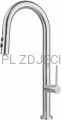 DEANTE Olfato Bateria kuchenna z wyciąganą wylewką - 2 rodzaje strumienia - stal szczotkowana - BQO_F72M - packshot