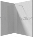 DEANTE Prizma Ścianka prysznicowa walk-in - chrom - KTJ_038P - packshot