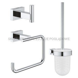 ESSENTIALS CUBE ZESTAW AKCESORIÓW ŁAZIENKOWYCH 3 W 1 40757001