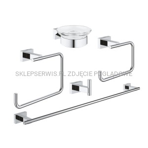 ESSENTIALS CUBE ZESTAW AKCESORIÓW ŁAZIENKOWYCH 5 W 1 40758001