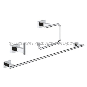 ESSENTIALS CUBE ZESTAW AKCESORIÓW ŁAZIENKOWYCH 3 W 1 40777001