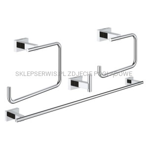 ESSENTIALS CUBE ZESTAW AKCESORIÓW ŁAZIENKOWYCH 4 W 1 40778001