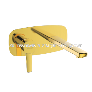  Podtynkowa bateria umywalkowa Glamour złota BP-02-U09-V 