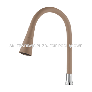  Dwufunkcyjna elastyczna wylewka do baterii, beżowy SC-B1-1Z3-L 