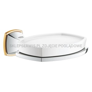 GRANDERA UCHWYT Z CERAMICZNĄ MYDELNICZKĄ 40628IG0