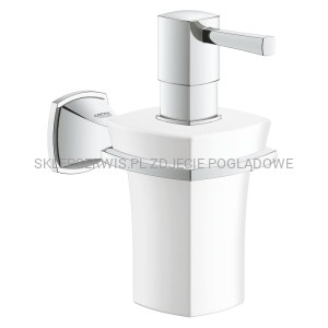 GRANDERA UCHWYT Z CERAMICZNYM DOZOWNIKIEM NA MYDŁO 40627000
