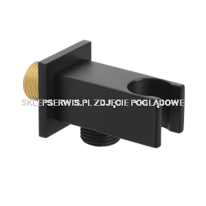  Kwadratowe przyłącze kątowe z uchwytem na słuchawkę SC-P1-041-P 