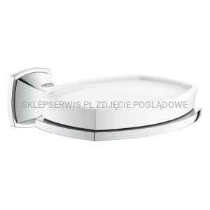 GRANDERA UCHWYT Z CERAMICZNĄ MYDELNICZKĄ 40628000