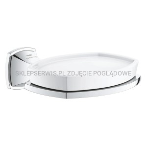 GRANDERA UCHWYT Z CERAMICZNĄ MYDELNICZKĄ 40923000