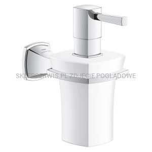 GRANDERA UCHWYT Z CERAMICZNYM DOZOWNIKIEM NA MYDŁO 40910000