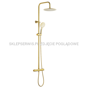  Deszczownia z baterią termostatyczną Gold AU-16-009-X 