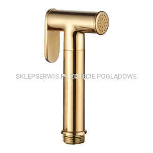  Bidetta do baterii bidetowej podtynkowej okrągłej, złoty BP-BI-O09-L 