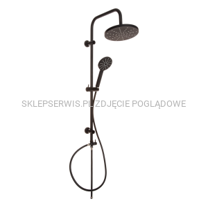  Deszczownia Black czarna AU-03-D04-C 