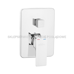  Podtynkowa bateria natryskowa 2-funkcyjna Nyks Chrom BP-28-002-A 