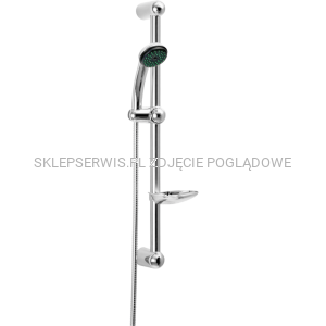  Zestaw natryskowy Tetis chrom AU-44-001-N 
