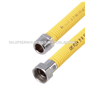  PRZEWÓD GAZOWY ELASTYCZNY ROZCIĄGLIWY GW/GZ 3/4 20-40CM 3/4" GW 3/4" GZ 40cm GW-22-020-F 