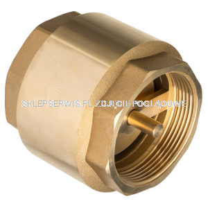 Zawór zwrotny INVENA PROV z mosiężnym elementem zamykającym 6/4""" ZZ-14-040-J 