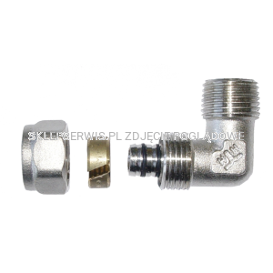  Kolano 90° z gwintem zewnętrznym Invena PROV PA-05-004-N 