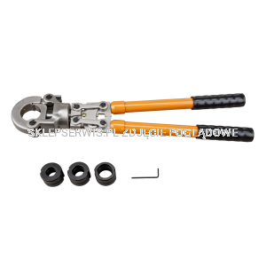  Zaciskarka ręczna do złączek INVENA PROV w komplecie ze szczękami PP-ZA-R03-E 