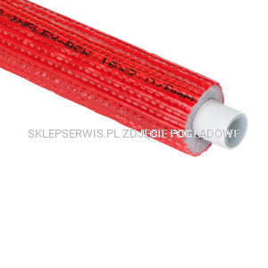  Rura PEX/AL/PE laser w otulinie czerwonej 50cm 20 PR-C7-L2P-Z 