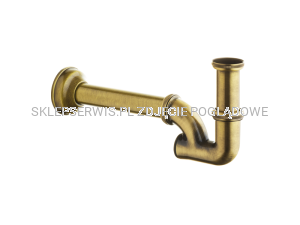 Syfon umywalkowo-bidetowy II CLASSIC / Nr KAT: 917/BR