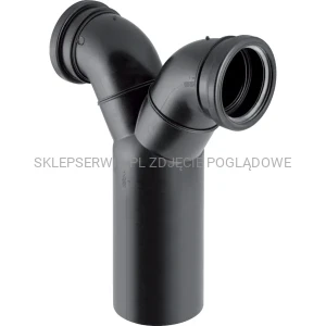 367.903.16.1 100 Trójnik do podłączenia dwóch muszli wiszących Geberit PE 90° do wiszącej miski WC