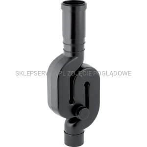 365.813.16.1 70 75 3.8 Syfon z rewizją do pionów deszczowych Geberit PE