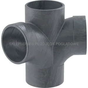 310.105.14.1  Kształtka wielorozgałęźna Geberit Silent-db20 88,5° / 135°