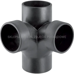 310.083.14.1 Kształtka wielorozgałęźna Geberit Silent-db20 88,5° / 90°