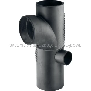 310.115.14.1 Trójnik podwójny narożny Geberit Silent-db20 88.5° prawy