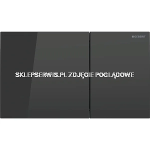 Przycisk uruchamiający Geberit Sigma70 115.622.SJ.1 Czarny
