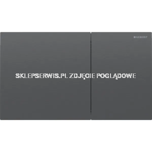 Przycisk uruchamiający Geberit Sigma70 115.622.QD.1 Czarny chrom / Szczotkowany, powlekany easy-to-clean