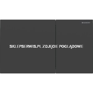 Przycisk uruchamiający Geberit Sigma70 115.622.14.1 Czarny mat / Z powłoką easy-to-clean