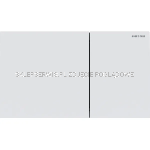 Przycisk uruchamiający Geberit Sigma70 115.622.JT.1 Biały matowy / Z powłoką easy-to-clean