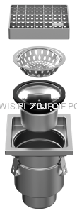 Wpust Wa200/110H1 + ruszt do wyboru