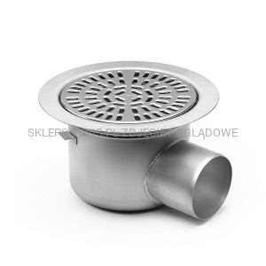 Wpust ze stali nierdzewnej Bigg 75 PURUS do wykładzin elastycznych